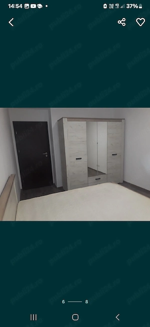 închiriez  ap modern 2 camere  45 m Calea Moldovei   - imagine 6