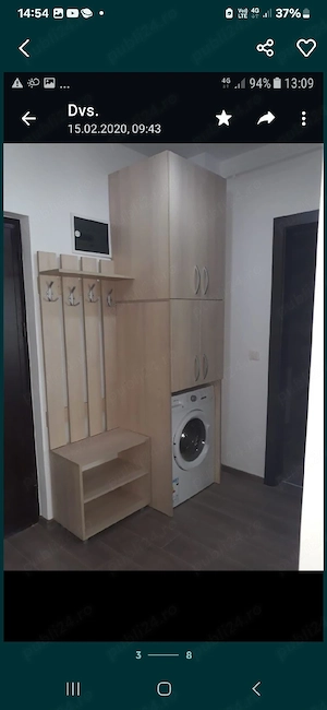 închiriez  ap modern 2 camere  45 m Calea Moldovei   - imagine 5