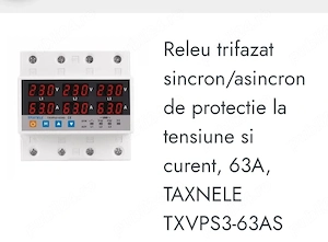 releu trifazat