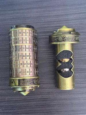 Cryptex Da Vinci pastrare bijuterii