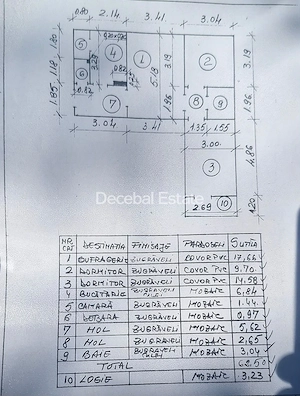 3 camere Emil Racovita Berceni  etajul 1 66 mp loc parcare si boxa - imagine 7