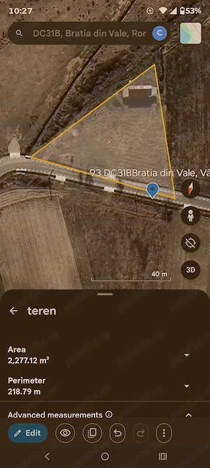 Teren de vânzare în Dealu Mare, Galicea   lângă pădure, deschidere peste 50 m - imagine 5