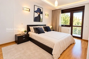 DUPLEX ÎN HERĂSTRĂU | 5 CAMERE | OFFICE | 3 BĂI | 4 BALCOANE | PARCARE 3 MAȘINI - imagine 6