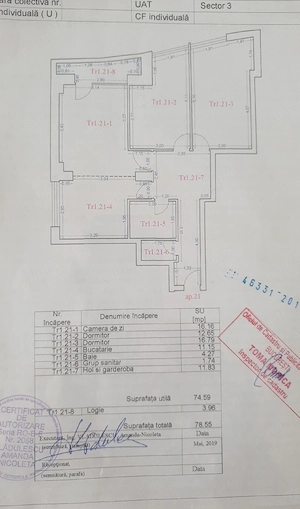 Apartament 3 camere Pallady - imagine 8