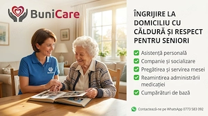  BuniCare - Sprijin și îngrijire la domiciliu pentru seniori | Constanța