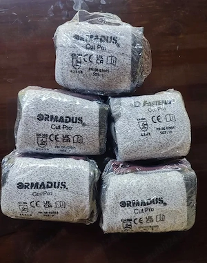 Mănuși de protecție anti-tăiere Ormadus Cut Pro   set 5 perechi, noi