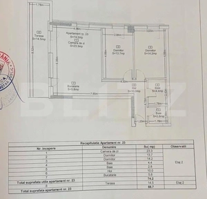 Apartament cu 3 camere, 74 mp, zona Zorilor  - imagine 8