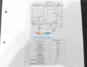 Vanzare apartament 3 camere TEI (str Luntrei) Centrala Proprie - imagine 4