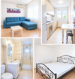 Închiriez apartament 2 camere, semidecomandat, etaj 4 4, complet mobilat și utilat   Brasov, Astra. 