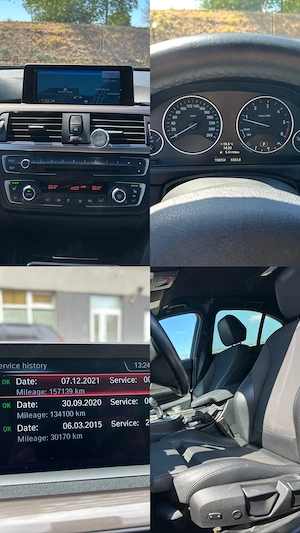 BMW seria 320d  2014 Automatic ZF - 198354 km - Navi mare+Xenon Adaptive + Scaune sport+incalzire. - imagine 6