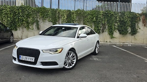 A6 PREMIUM 2013 2.0 220 CAI volan incalzit piele side assist trapa navi camera mahon jante 19 - imagine 8