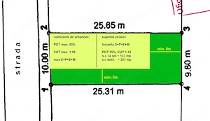 Sisesti, Vatra Noua, zona bd. Oaspetilor,  teren sup. 252mp, d=10m - imagine 2