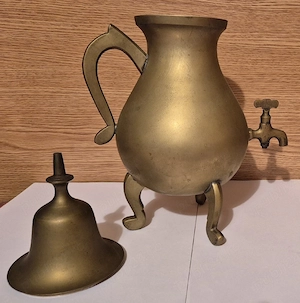Cafetieră Ulcior tip samovar antique perfect funcțional 