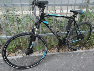 Bicicleta Kross Hexagon 7.0 29 black-graphite-blue glossy 2021