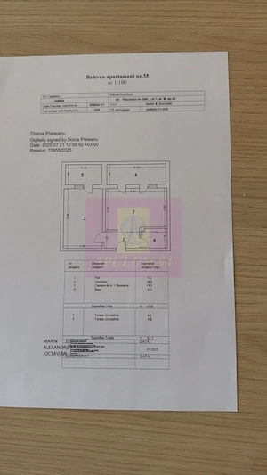 2 cam mobilate, lux, cu terasa și parcare, metrou Pacii - imagine 4