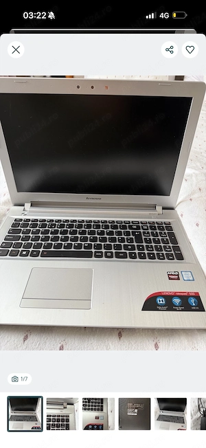 laptop lenovo aproape nou 