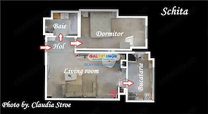 INCHIRIERE APARTAMENT 2 CAMERE CENTERAL ADRESS RESIDENCE - imagine 9