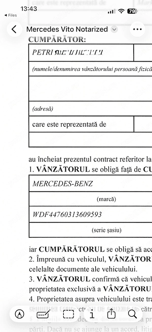 MB Vito 116CDI, 2019, 251100km, 2143cc, 210cp/480Nm,VIN: WDF44760313609593 - imagine 10