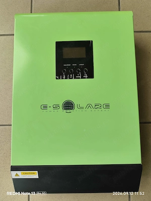 Invertor fotovoltaic 5kVA 4000W 48V e-solare (Voltronic Axpert MPP Solar Efekta)