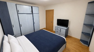 Inchiriere ultracentral Pitesti  apartament 3 camere toate dotarile - imagine 3