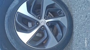 Janta Hyundai Tucson 2017 R19 cu anvelope de vara