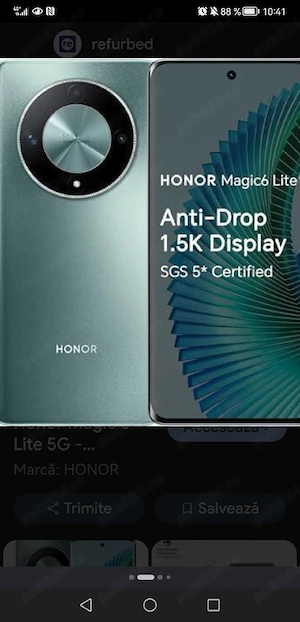 Honor magic6 lite(5g)256gb,ca nou
