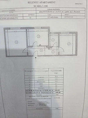 Vand apartament 2 camere - imagine 6