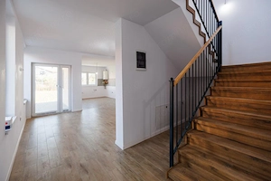 Duplex P+E în Moșnița Nouă, 3 dormitoare, 3 bai, teren 403 mp. Comision 0%  - imagine 5
