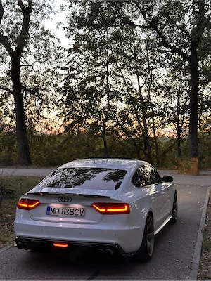 AUDI A5 Sportback S-line | 2.0 TDI 177 CP | Quattro | Manuală | Trapă | R19 - imagine 4