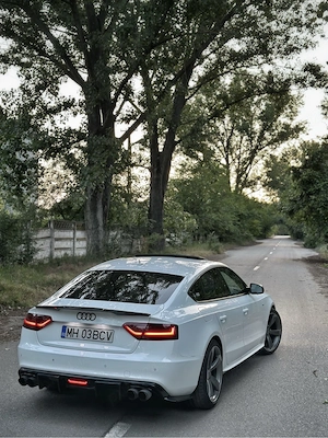 AUDI A5 Sportback S-line | 2.0 TDI 177 CP | Quattro | Manuală | Trapă | R19 - imagine 2