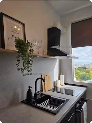 Garsonieră 31 mp, COMPLET RENOVATĂ, finisaje premium, vedere panoramică - imagine 6