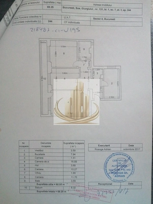 Vând apartament cu trei camere confort 1 - imagine 8
