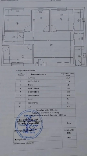 Casa parter, 105.60 mp, 450 mp teren, zona Malu Mare - imagine 8