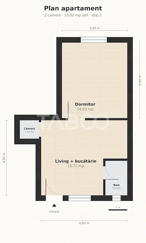 Apartament cu 2 camere de vanzare la cheie in cartierul Marasti  - imagine 6