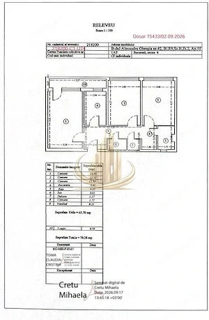 Apartament 3 camere cu parcare chiar lângă scara blocului - imagine 10