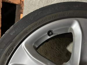 Jante 5x112 /17  si  Anvelope iarna Hankook 225/50/17 - imagine 4