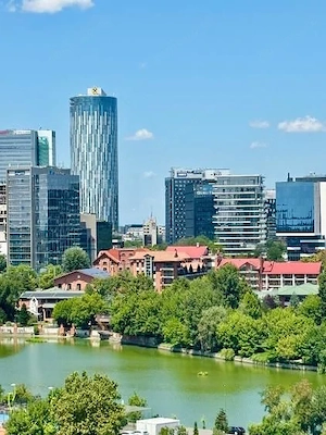 Apartament lux de vânzare | 2 camere | Floreasca | vedere panoramică lac - imagine 3