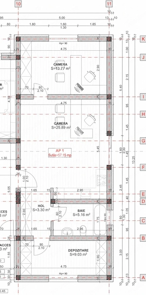 Apartament cu 3 camere, etaj 2, zona Lidl din Giroc - imagine 7