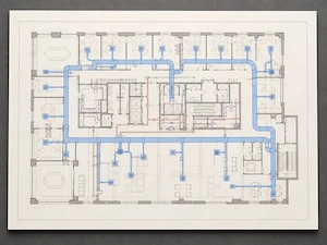 Desenator AutoCAD și Revit MEP   planșe instalații, PDF în DWG - imagine 2