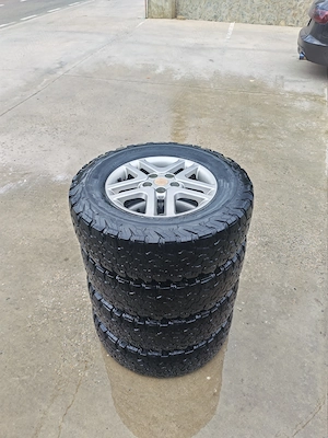 4 roti mitsubishi pajero pinin, jante originale pe 16 - imagine 4
