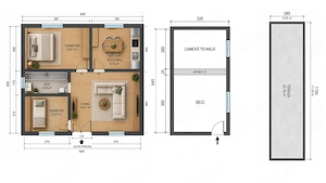 Proprietar Casă nouă 3 camere cu teren de 1.370 mp la 5 min de Vălenii de Munte - imagine 9