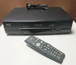 Video AKAI recorder VHS nou