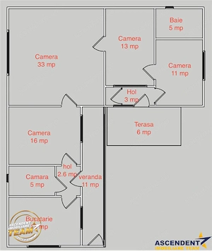 Casa cu farmec si potential, 4 camere, terasa, gradina privata, Central, Targu Secuiesc - imagine 11