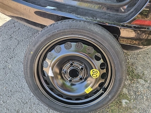 Rezerva de opel astra j slim subțire 5x105 cu tot cu supor si cric si cheie de roti la 500 lei tot s