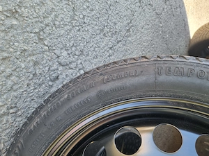 Rezerva de opel astra j slim subțire 5x105 cu tot cu supor si cric si cheie de roti la 500 lei tot s - imagine 4