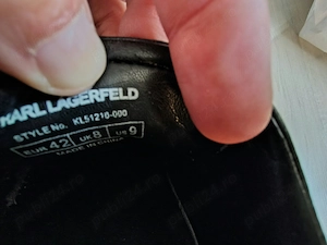 Tenesi piele KARL LAGERFELD Leather Sneakers, Size 42