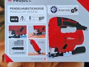 Fierăstrău pendular laser (orizontal vertical) marca MyProject având o putere de 800 W și o viteză d