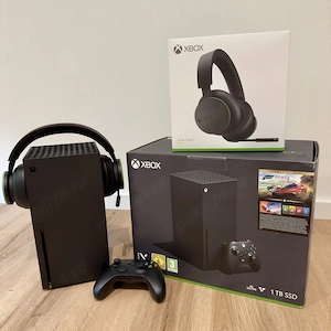 Xbox Series X 1 TB cu controler și căști, nou-nouț 