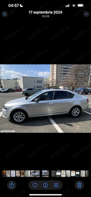 Skoda Octavia  Style 1.5 TSI 2019 Decembrie 75000 km - imagine 5
