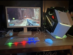 PC Gaming Complet I5-7400 | 16GB RAM Ddr4 | Video 8GB Ddr5 | SSD + HDD | Jocuri | Win 11 Pro